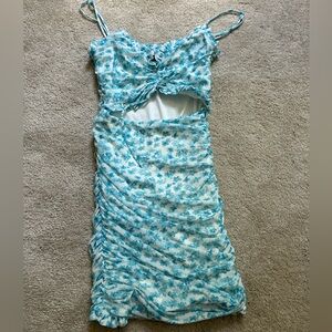 White fox dress